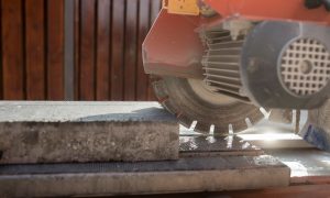 taiere beton fara praf