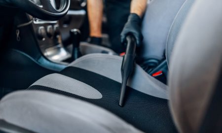 curățare a tapițeriei mașinii