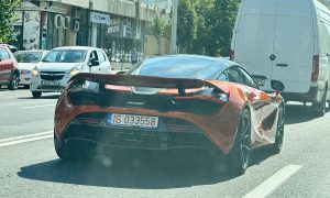 Apariție spectaculoasă pe străzile Iașului, primul McLaren 720S din oraș