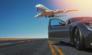 Un transfer privat spre aeroport